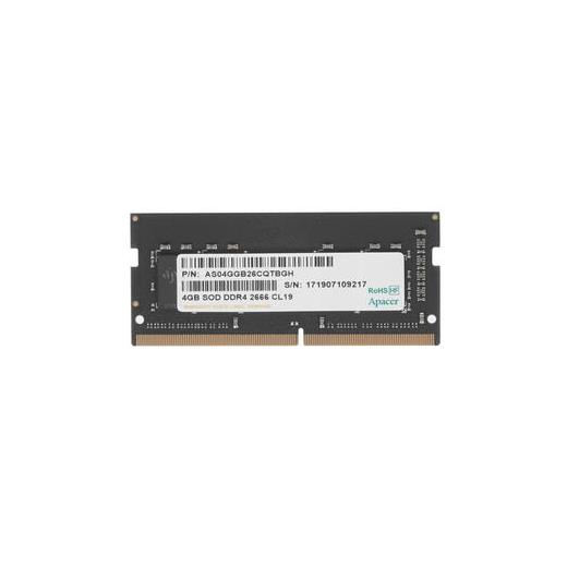 Apacer 4GB (1x4GB) 2666Mhz CL19 DDR4 Notebook SODIMM Ram (ES.04G2V.KNH)