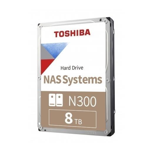 8TB TOSHIBA N300 7200RPM SATA3 NAS 256MB HDWG480UZSVA