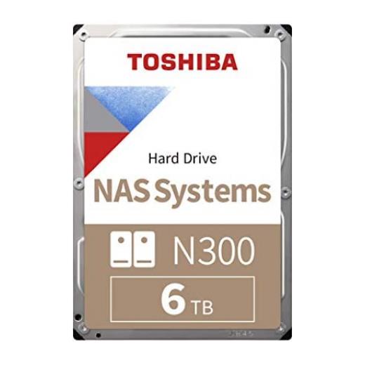 6TB TOSHIBA N300 7200RPM SATA3 256MB HDWG460UZSVA