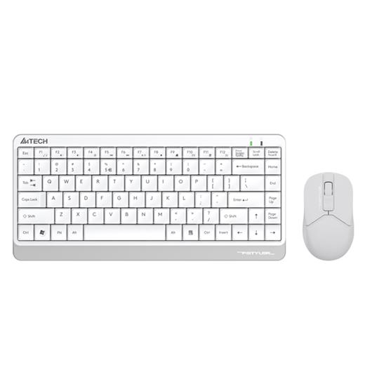 A4 TECH FG1112 2.4 Q FN-MM MİNİ KLAVYE+MOUSE SET BEYAZ