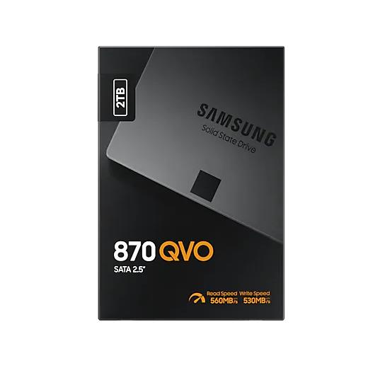 2TB SAMSUNG 870 560/530MB/s QVO MZ-77Q2T0BW SSD