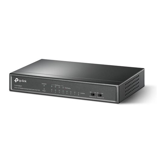 TP-LINK TL-SF1008LP 8PORT 10/100 YÖNETİLEMEZ POE SWITCH