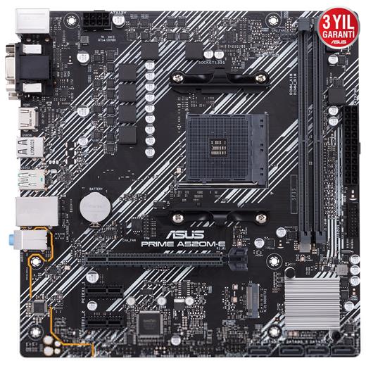 ASUS PRIME A520M-E DDR4 4600MHz  mATX AM4