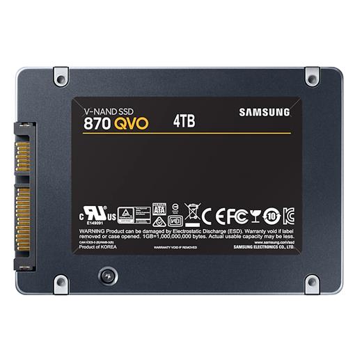 4TB SAMSUNG 870 560/530MB/s QVO MZ-77Q4T0BW SSD