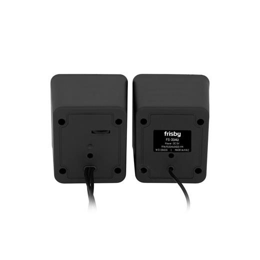 FRISBY FS-334U 1+1 SİYAH USB HOPARLÖR 