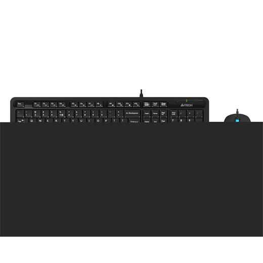 A4 TECH F1010 Q USB MAVİ TR MM KLAVYE+OPTİK MOUSE