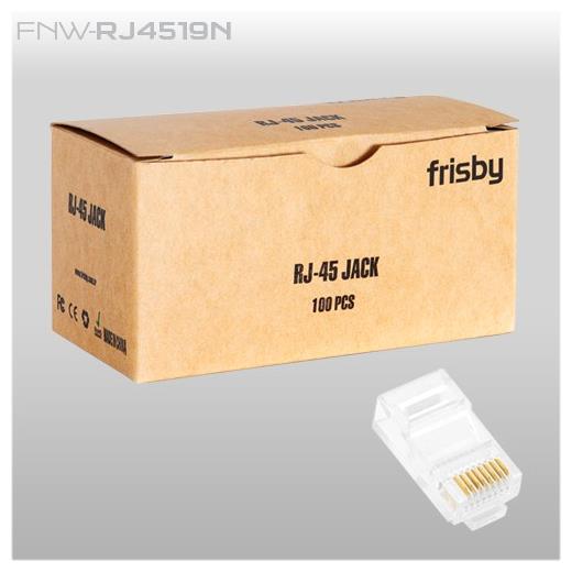 Frisby FNW-RJ4519N RJ45 UTP 100lü Altın Uç Konnektör