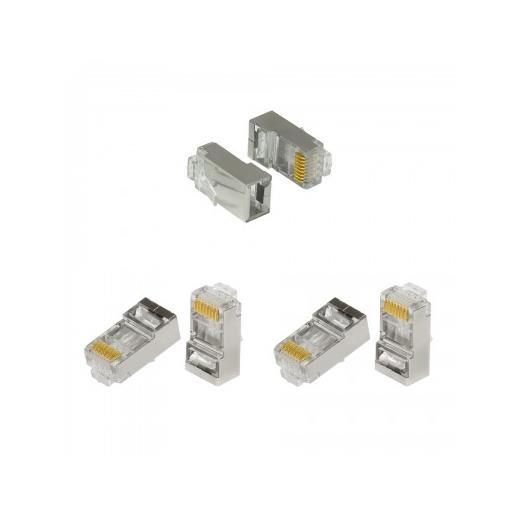 FRISBY FNW-RJ4522N CAT6 RJ45 METAL FTP KONEKTÖR (100lü)