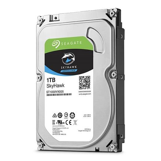1TB SEAGATE SKYHAWK 64MB 7/24 ST1000VX005 