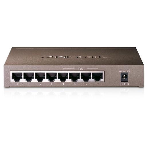TP-LINK TL-SF1008P 8PORT 10/100 YÖNETİLEMEZ POE SWITCH