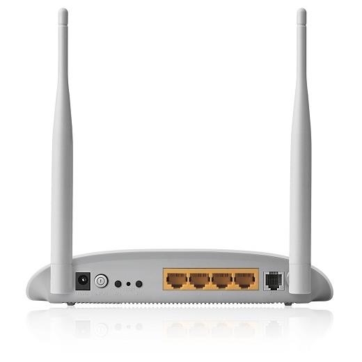 TP-LINK TD-W8961N 4PORT ADSL2+ 300Mbps MODEM/ROUTER