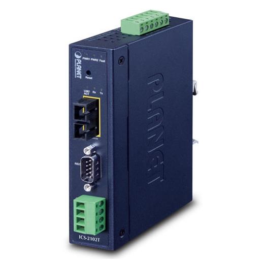 Pl-Ics-2102T Ip30 Endüstriyel 1-Port Rs232/Rs422/Rs485 Serial Device Sunucu (Ip30 Industrial 1-Port Rs232/Rs422/Rs485 Serial Device Server)≪Br≫
1 X 100Fx Sc, Mm/2Km≪Br≫
-40~75 Derece C