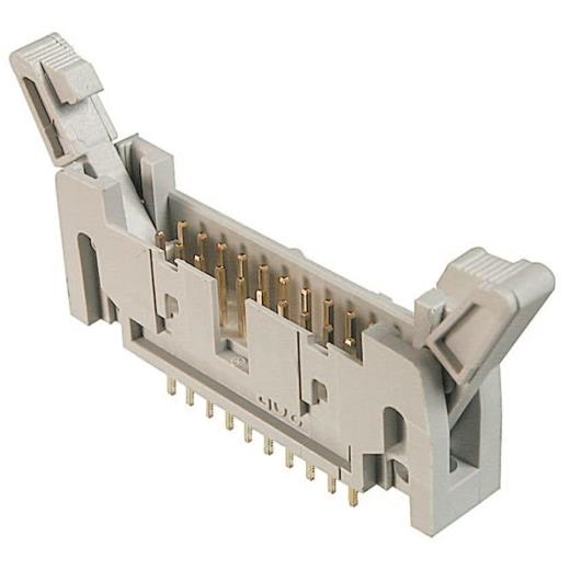 Awh 50G-0232 Pcb Konnektör, 50 Pin Erkek, 
Altın Kaplama, Uzun Kilitli