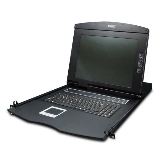 Pl-Kvm-210-08M 17&Quot; 8-Port Combo Vga Lcd Kvm Switch 