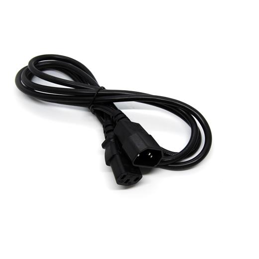 Bc-Pwr-C14-C15-018Dc Beek Güç Kablosu, C14 ≪-≫ C15, 1.8 Metre, H05Vv-F 3*1 5Mm Kare≪Br≫Beek C14-C15 Power Cable 1.8M, H05Vv-F 3*1.5Mm2