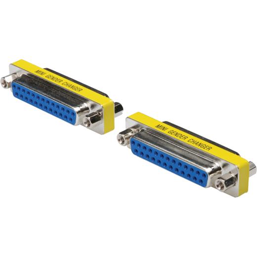 Ab 415 Mini Gender Changer, Db25 Dişi, Db25 Dişi