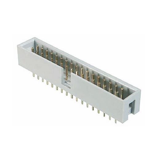 Awhw 34G-0202 Pcb Konnektör 34 Pin Erkek Kilitsiz Düz, Header, 34 Contacts, Straight, Pitch 2.54Mm X 2.54Mm
