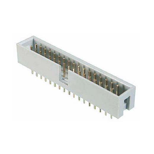 Awhw 40G-0202-T Pcb Konnektör 40 Pin Erkek Kilitsiz Düz