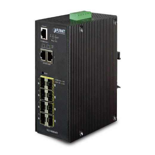 Pl-Igs-10080Mft Endüstriyel Tip Yönetilebilir Switch (Industrial Managed Switch)≪Br≫
8 X 100/1000Base-Sx/Lx Mini-Gbıc Yuva≪Br≫
2-Port 10/100/1000T≪Br≫
Ip30, -40~75 Derece C