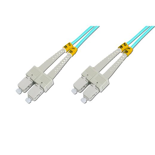Bc-Fo-5Scsc-02/3 Beek Sc - Sc Fiber Optik Patch Kablo, Multimode Om 3 50/125 Duplex, 3.0Mm, Lszh, 2 Metre 