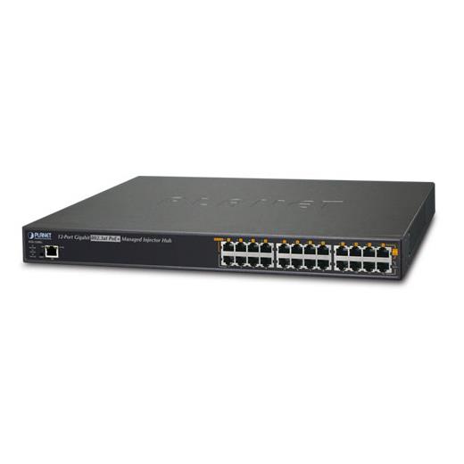 Pl-Poe-1200G 12-Port Gigabit Ieee 802.3At/Af Poe+ Managed Injector Hub≪Br≫
Poe Güç Bütçesi Maks. 220 Watt (Aynı Anda 7 Adet 30,8 Watt Veya 12 Adet 15,4 Watt Verebilir)
