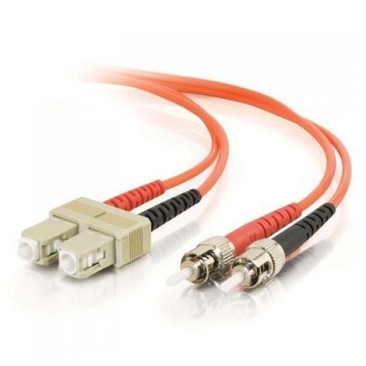 Lg-033157 St-Sc Fiber Optik Patch Kablo, 2 Metre, Multimode, Duplex, 62.5/125