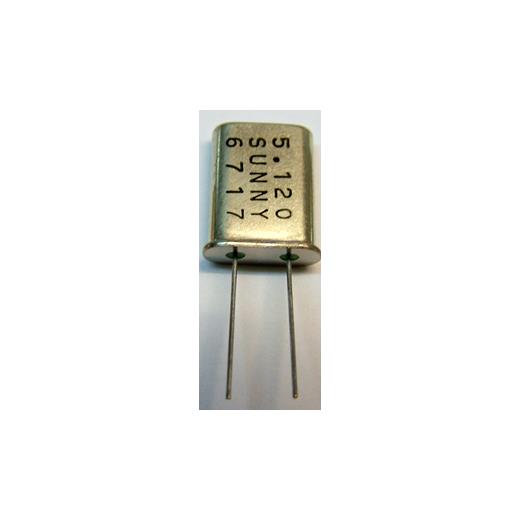 Qm005.12 Krıstal, 5,12 Mhz Hc-18/U