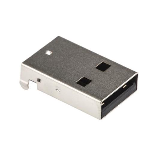 A-Usb A-Lp-C Dik Açılı Smt Tipi A Usb Dişi Konnektör  (Right Angle Smt Type A Usb Connector Plug)