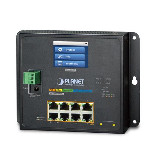 Pl-Wgs-5225-8P2Sv Endüstriyel Duvar Tip Yönetilebilir Switch (Industrial Wall-Mount Managed Switch)≪Br≫
8-Port 10/100/1000T Ieee 802.3At/Af Poe+ Injector Port (Port Başına 30.8 Watt) (Poe Güç Bütçesi Maks. 240 Watt)≪Br≫
2-Port 1000Base