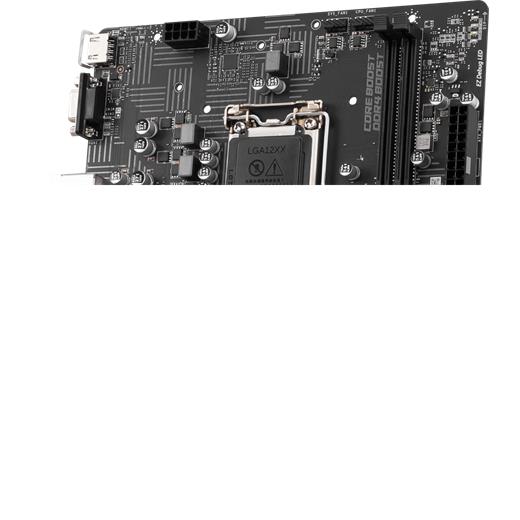 MSI PRO H410M-B 2933Mhz DDR4 M.2 HDMI VGA 1200P