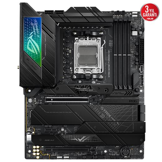 Asus Rog Strıx X670E-F Gamıng Wifi Ddr5 6400+Mhz(Oc)  Hdmı Dp M.2 Am5