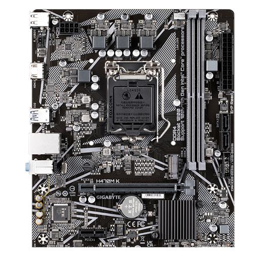 Gıgabyte H470M K 3200Mhz Hdmı Dp M.2 Matx 1200P