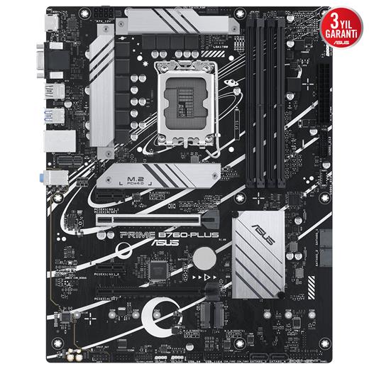 Asus Prıme B760-Plus D5 7200Mhz M.2  Atx 1700P 