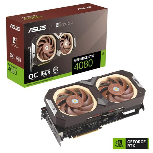 Asus Rtx4080 O16G Noctua Gddr6X Hdmı Dp 256Bıt