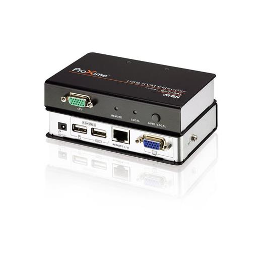Aten-Ce700A Vga  Cat 5 Kvm (Keyboard/Video Monitor/Mouse) Mesafe Uzatma Cihazı, 150 Metre, Usb Konsol, Esd Ve Gerilimdeki Ani Yükselmelere Karşı Korumalı≪Br≫
Usb Vga Cat 5 Kvm Extender (1280 X 1024@150M)