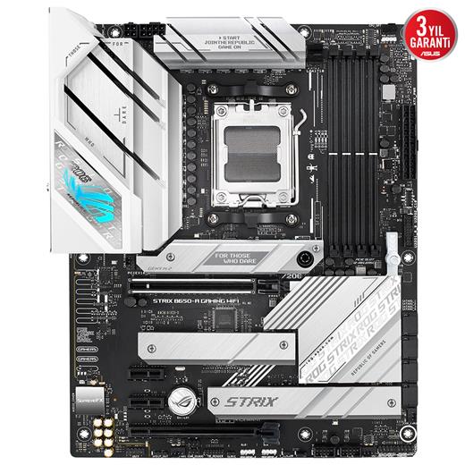 Asus Rog Strıx B650-A Gamıng Wıfı Ddr5 6400+Mhz(Oc) Hdmı Dp M.2 Atx Am5