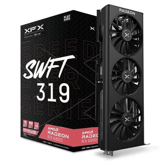 Xfx Speedster Swft 319 Rx 6800 Core 16Gb Gddr6 Gaming Ekran Kartı (Rx-68Xlaqfd9)