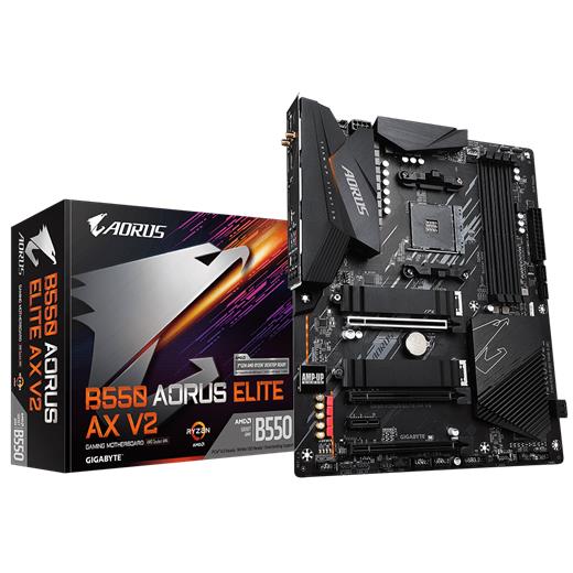 Gıgabyte B550 Aorus Elıte Ax V2 Ddr4 4733Mhz(Oc) Dp Hdmı Atx 