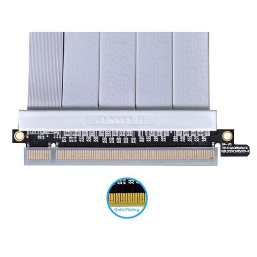 Lıan Lı  Rıser Kablo Beyaz Pcı-E 4.0 900Mm (G89.Pw-Pcıv-4-90W)