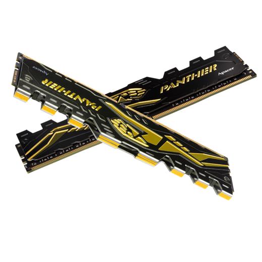 Apacer Panther-Golden 16 Gb (2X8Gb) 3600 Mhz Cl18 Ddr4 Gaming Ram (Ah4U16G36C25Y7Gaa-2)