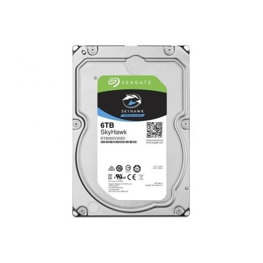 6Tb Seagate Skyhawk 256 Mb 7/24 Rv St6000Vx001