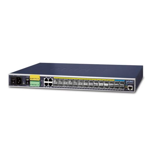 Pl-Igs-6325-20S4C4X Endüstriyel Tip Yönetilebilir Ethernet Switch (Industrial Managed Ethernet Switch)≪Br≫
L3≪Br≫
14-Port 100/1G Sfp (4 Adet Tp+ Paylaşımlı)≪Br≫
10-Port 1G/2.5G Sfp+≪Br≫ 
4-Port 10G Sfp+ 