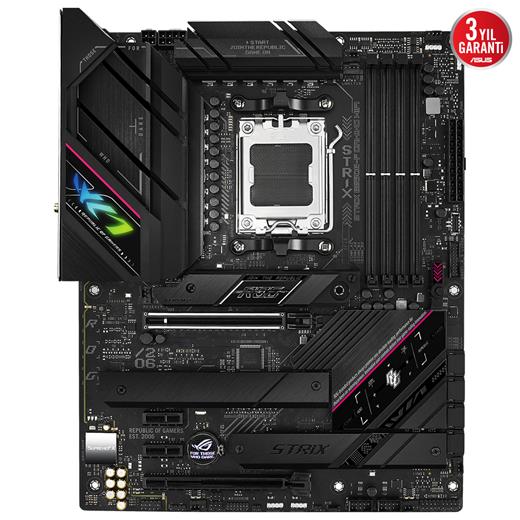 Asus Rog Strıx B650E-F Gamıng Wıfı Ddr5 6400Mhz+(Oc) Hdmı Dp Am5