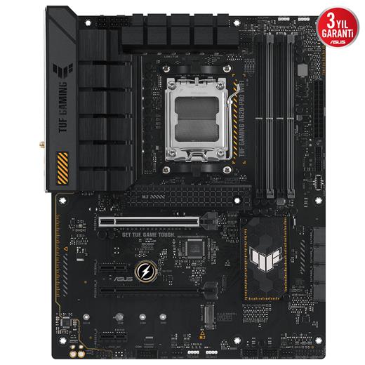Asus Tuf Gamıng A620-Pro Wıfı Ddr5 6400Mhz Hdmı Dp  M.2 Atx