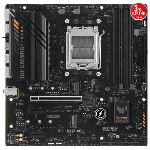 Asus Tuf Gamıng A620M-Plus Am5 Ddr5 6400Mhz Dp Hdmı Am5