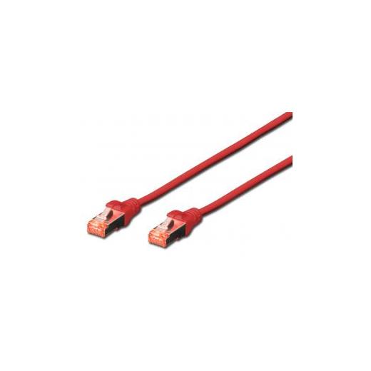 Dk-1644-005/R Digitus Cat.6 Patch Kablo, S-Ftp, Halogenfree, Awg 27/7, 0.5 Metre, Kırmızı Renk