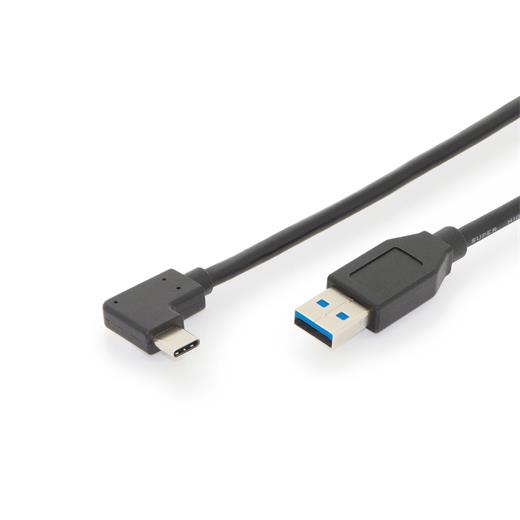 Ak-300147-010-S Digitus Usb Tip C™ Bağlantı Kablosu, Gen2, Tip-C™ 90°Açılı Erkek ≪-≫ A Erkek, 1 Metre, Gen2, 3A, 10Gb, Usb 3.1 Versiyon, Siyah Renk)≪Br≫
Digitus Usb Type-C™ Connection Cable, Gen2, Type-C™ 90° To A M/M, 1.0M, Gen2, 3A, 1