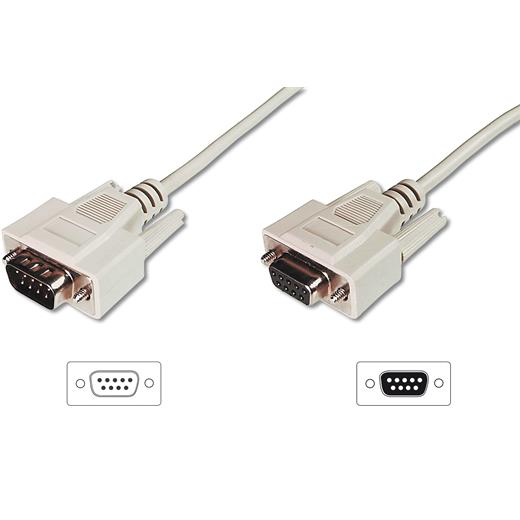 Ak-610203-030-E Digitus Veri İletim/Seri Uzatma Kablosu, D-Sub 9 Erkek / D-Sub 9 Dişi, 3 Metre, Seri, Awg28, Tek Kat Zırhlı, Bej Renk≪Br≫
Digitus Data Transfer Extension Cable, D-Sub 9 M/F, 3.0M, Serial, Molded, Beige