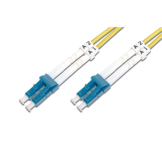 Dk-2933-01 Digitus Lc-Lc Fiber Optik Patch Kablo, 1 Metre, Singlemode, Duplex, 09/125 