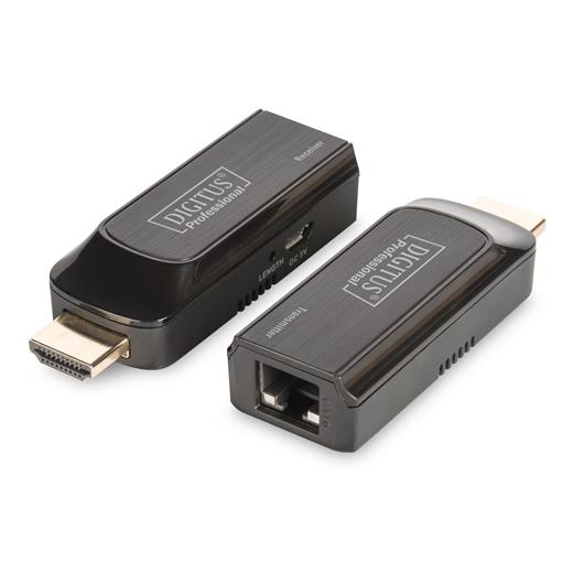 Ds-55203 Digitus Mini Hdmı Sinyal Uzatma Cihazı,  Alıcı (Receiver) Ve Verici (Transmitter) Birim Dahil, 50 Metre, Güç Beslemesi İçin Usb Kablo Kullanır